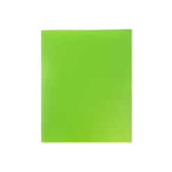 JAM Paper Plastic POP 2-Pocket Portfolio Folder Lime Green 96/Box (382ELIGRB) -Office Supplies Store GUEST 00cada8a 837c 41e7 a79c 57d6e386940d