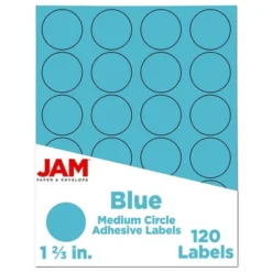 JAM Paper Circle Sticker Seals 1 2/3" 120ct -Office Supplies Store GUEST 01cba923 2beb 42de a559 751f004f2fa6