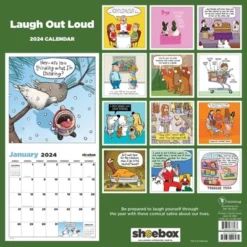 TF Publishing 2024 Wall Calendar 12"x12" Shoebox -Office Supplies Store GUEST 03a30861 9ae2 4c3b 9fcc 04ca6e2ca388