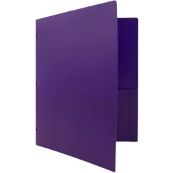 JAM 6pk Heavy Duty 3 Hole Punch 2 Pocket School Presentation Paper Folder Purple -Office Supplies Store GUEST 06a96d17 dcb0 4c4f afe6 5bf965913249