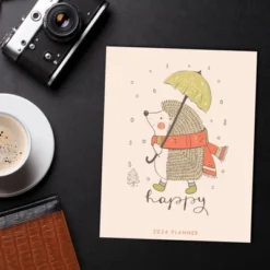 Willow Creek Press 2024 Monthly Planner 9.5"x7.5" Happy Hedgehog -Office Supplies Store GUEST 0840631a 1135 41fc a6e4 92822c8fc00f