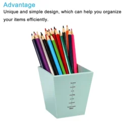 Unique Bargains Pen Cup Holder Plastic Pencil Stand Desk Stationery Organizer For Office Desktop -Office Supplies Store GUEST 0b249d80 72e4 40de b21d 3b55417054b4