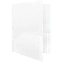 JAM 6pk Heavy Duty 3 Hole Punch 2 Pocket School Presentation Paper Folder Clear -Office Supplies Store GUEST 0b7137f7 332f 4305 a1c4 3802c7bf3e43