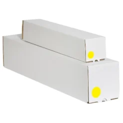 Tape Logic Removable Labels 2" Circle Fluorescent Yellow 500 /Roll DL1390FY