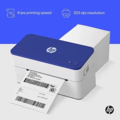 HP 203 DPI Thermal Label Printer, Compact 4x6 Direct Thermal Printer
