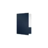 LUX 9 X 12 Presentation Folders Standard Two Pocket 25/Pack Navy Gloss (SF-101-DN12-25)
