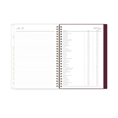 Blue Sky Life - Note It 2024 Planner With Notes Pages 5.875"x8.625" Weekly/Monthly Clear Pocket Cover Mallory 10 Blue Sky Life - Note It 2024 Planner With Notes Pages 5.875"x8.625" Weekly/Monthly Clear Pocket Cover Mallory - Image 10