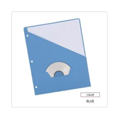 Universal Slash-Cut Pockets For Three-Ring Binders Jacket Letter 11 Pt. Blue 10/Pack 61681 -Office Supplies Store GUEST 13ec344f e4fb 42a1 a34d 87a5f7268ca8