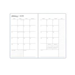 Ivory Paper Co 2024 Planner 8"x5" Weekly/Monthly Bookbound Light Gray Blue -Office Supplies Store GUEST 149aeaab 4242 4329 8a78 4689a78f67b0