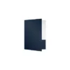 LUX 9 X 12 Presentation Folders Standard Two Pocket 50/Pack Navy Gloss (SF-101-DN12-50)