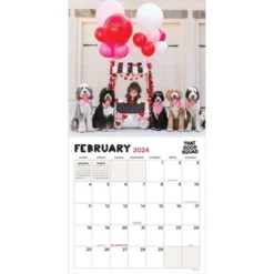 TF Publishing 2024 Wall Calendar 12"x12" That Dood Squad