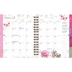 Lang 2024 Weekly/Monthly Planner 8.5"x9.5" Plan-It Watercolor Wonder