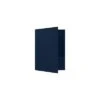 LUX 9 X 12 Presentation Folders Standard Two Pocket Dark Blue Linen 100/Pack (PF-DBLI-100)