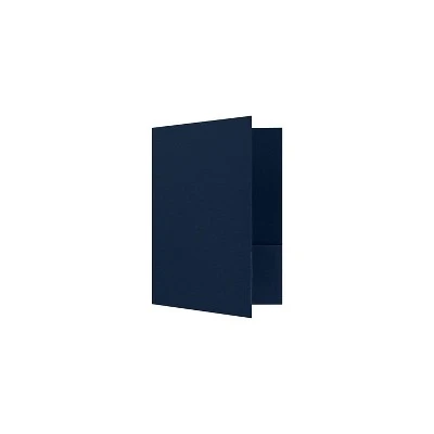 LUX 9 X 12 Presentation Folders Standard Two Pocket Dark Blue Linen 100/Pack (PF-DBLI-100) 1 LUX 9 X 12 Presentation Folders Standard Two Pocket Dark Blue Linen 100/Pack (PF-DBLI-100)