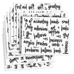 Talented Kitchen 212 Pack School & Office Labels For Storage Bins, Classroom Organization Stickers For Containers, Arts & Crafts Supplies Label -Office Supplies Store GUEST 21048be5 4a27 4359 8055 5a4632cf9ba6