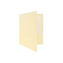 JAM Paper Laminated Two-Pocket Glossy Presentation Folders Ivory Bulk 25/Pack 385GIVD -Office Supplies Store GUEST 21c3d883 f9c5 4321 a3b3 f0e89a7e9e84