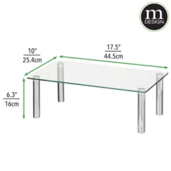 MDesign Large Flat Platform Riser Shelf For Laptop Computer Or TV