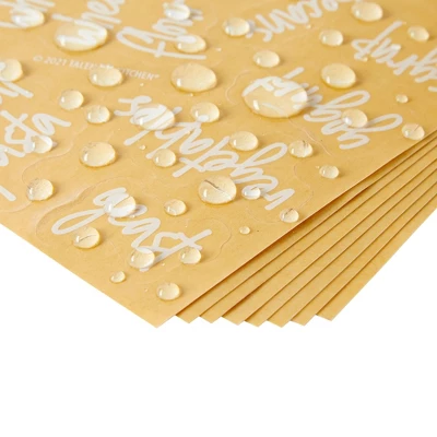 Talented Kitchen 375 Pantry Labels For Food Containers, Preprinted Clear Kitchen Food Labels For Organizing, White Script Stickers, Water Resistant 4 Talented Kitchen 375 Pantry Labels For Food Containers, Preprinted Clear Kitchen Food Labels For Organizing, White Script Stickers, Water Resistant - Image 4