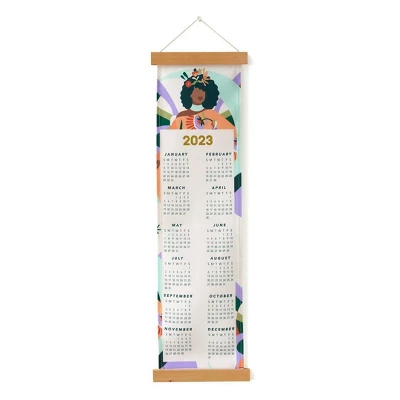 2023 Wall Calendar 7"x24" Cream - Be Rooted 1 2023 Wall Calendar 7"x24" Cream - Be Rooted