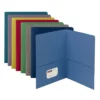 Smead Two-Pocket Heavyweight Folder, Letter Size, 25 Per Box