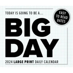 Willow Creek Press 2024 Daily Desk Calendar 5.2"x6.2" Big Day -Office Supplies Store GUEST 2b0160c0 8b06 4871 8766 6718c4c59779