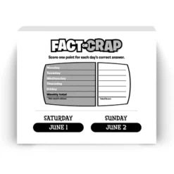 Browntrout 2024 Daily Desk Calendar 5"x6" Fact Or Crap -Office Supplies Store GUEST 2f4965f6 000e 41a3 b3e8 2a8689777ff6