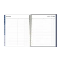 Ivory Paper Co 2024 Planner 11"x8.5" Weekly/Monthly Wirebound Celine Navy -Office Supplies Store GUEST 305e2330 b655 43ab 836e c52334f27b57