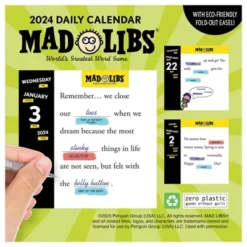 TF Publishing 2024 Daily Desktop Calendar 5.25"x5.25" Mad Libs 9 TF Publishing 2024 Daily Desktop Calendar 5.25"x5.25" Mad Libs -Office Supplies Store GUEST 33d858b1 cbcf 461a bdc1 fdd6de8760cf