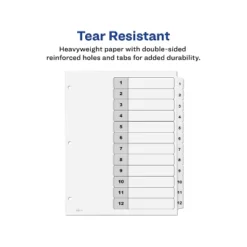 Avery Pre-Printed 12-Tab Numeric Dividers Customizable 11824 11 Avery Pre-Printed 12-Tab Numeric Dividers Customizable 11824 -Office Supplies Store GUEST 346dc132 fb17 4a77 9a84 eefc58deed61