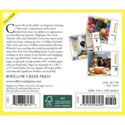 Willow Creek Press 2024 Daily Desk Calendar 5.2"x6.2" Crusoe The Celebrity Dachshund