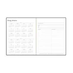 Ivory Paper Co 2024 Planner 10"x8" Weekly/Monthly Bookbound Black -Office Supplies Store GUEST 3d988dba 72e8 449c a3ef bd44040520e8