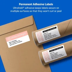 Avery Shipping Labels W/Ultrahold Ad & TrueBlock Inkjet 2 X 4 White 500/Box 8363 -Office Supplies Store GUEST 3efa6574 ea66 4cef b3c4 e89859cc72a1