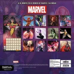 Trends International Inc. 2023-24 Wall Calendar 12"x12" Marvel Women Of Marvel -Office Supplies Store GUEST 40965b39 f90e 4f96 9842 696a954f2289