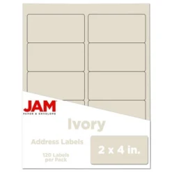JAM Paper Mailing Labels 2" X 4" 120ct -Office Supplies Store GUEST 43f75201 14fa 4732 8a2a 4b8af5da4f72