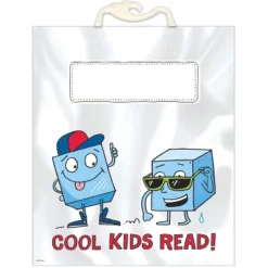 Assorted Publishers Creative Teaching Press Plastic Read Book Buddy Bag Cool Kids 10.5"" X 12.5"" 6