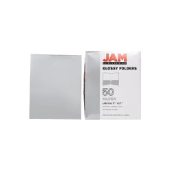 JAM Paper Laminated Two-Pocket Glossy Presentation Folders Silver 385GSID -Office Supplies Store GUEST 48c2c4e2 62a7 489c ae14 ebc0283ee0a8 1