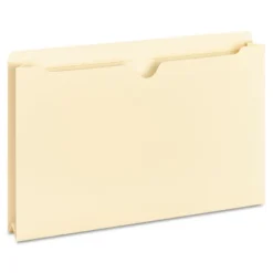 Universal Manila File Jackets With Reinforced Tabs Two Inch Expansion Legal 50/Box 73800