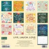 Willow Creek Press 2024 Wall Calendar 12"x12" Live Laugh Love