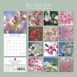 The Gifted Stationery 2024 Square Wall Calendar, Blossoms, 16-Month Floral Theme With 180 Reminder Stickers (12x12 In) 6 The Gifted Stationery 2024 Square Wall Calendar, Blossoms, 16-Month Floral Theme With 180 Reminder Stickers (12x12 In) -Office Supplies Store GUEST 49fa22f5 810c 4d97 9292 5bded8b42a8f