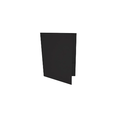 LUX 9 X 12 Presentation Folders Standard Two Pocket Black Linen 50/Pack (PF-BLI-50) 1 LUX 9 X 12 Presentation Folders Standard Two Pocket Black Linen 50/Pack (PF-BLI-50)