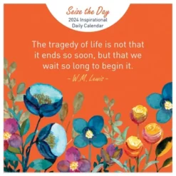 TF Publishing 2024 Daily Desktop Calendar 5.25"x5.25" Seize The Day -Office Supplies Store GUEST 4aa5e42c 65f3 4cd7 913e c195aa32fd4f