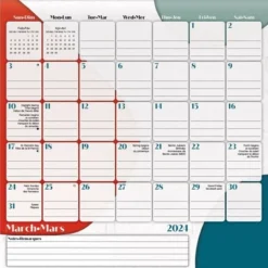 Trends International Inc. 2023-24 Wall Calendar 12"x12" Bilingual English/French Family Magnetic -Office Supplies Store GUEST 4b2b0bfa a26c 4e76 b452 bf0285dd16c7