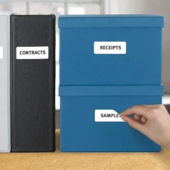 Avery Removable Multi-Use Labels 1 X 2 5/8 White 750/Pack 6460