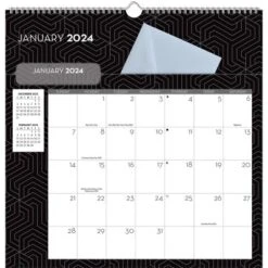 Lang 2024 Wall Calendar 12"x12" Office
