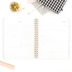Sugar Paper Essentials 2024 Planner 11"x9.5" Weekly/Monthly Frosted Pink 12 Sugar Paper Essentials 2024 Planner 11"x9.5" Weekly/Monthly Frosted Pink -Office Supplies Store GUEST 4ce3e79f 4474 4ca1 a789 c55ebf44e5c1