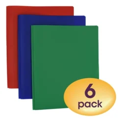 Smead Poly Two-Pocket Folder With Tang Style Fasteners, Letter Size, Assorted Colors, 6 Per Pack (87745) -Office Supplies Store GUEST 4d709c44 87d6 476b 8711 f7c874d024f8