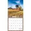 TF Publishing 2024 Wall Calendar 12"x12" Tractors & Farm