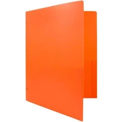 JAM 6pk Heavy Duty 3 Hole Punch 2 Pocket School Presentation Paper Folder Orange -Office Supplies Store GUEST 4e1901c1 5a4d 49c9 b181 2348607521f1