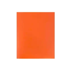JAM Paper Heavy Duty Plastic Two-Pocket School Folders Orange 108/Pack 383HORB -Office Supplies Store GUEST 4fc0ee0d 3201 45db 942a b06e8436ac81