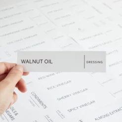 Talented Kitchen 132 Preprinted Minimalist Oil Labels For Bottles, Condiments Labels, Oils And Vinegars Dispenser Stickers, Pantry Labels For Bottles -Office Supplies Store GUEST 4fc1cab6 974c 465e 918c c11a704b45a7